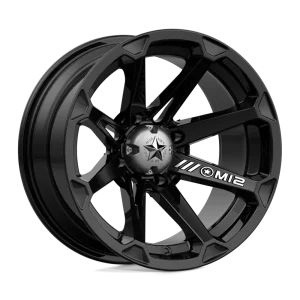 MSA Offroad Wheels – M12 DIESEL – Black – 14″x7″ -47mm – All weather Wheels – M12-14756